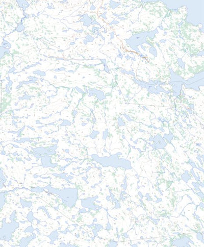 Natural Resources Canada Fingers Lake, NU (076E11 Toporama) digital map