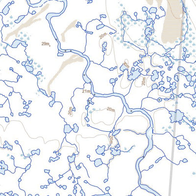 Natural Resources Canada Finnie Bay (036F03 Toporama) digital map