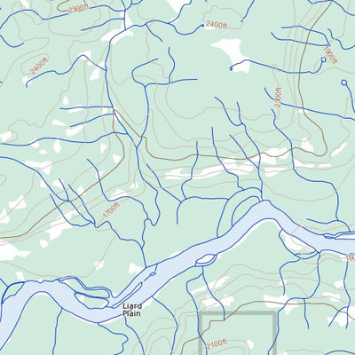 Natural Resources Canada Fireside, BC (094M11 Toporama) digital map