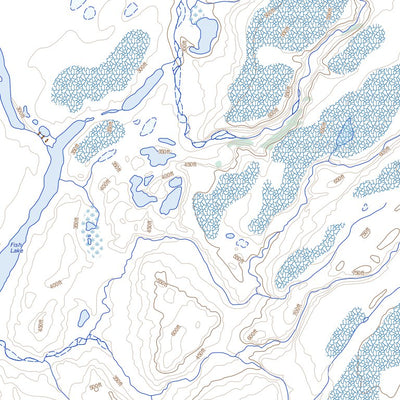Natural Resources Canada Fish Lake (097D11 Toporama) digital map