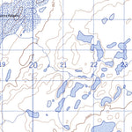 Natural Resources Canada Fish Lake, NT (097D11 CanMatrix) digital map