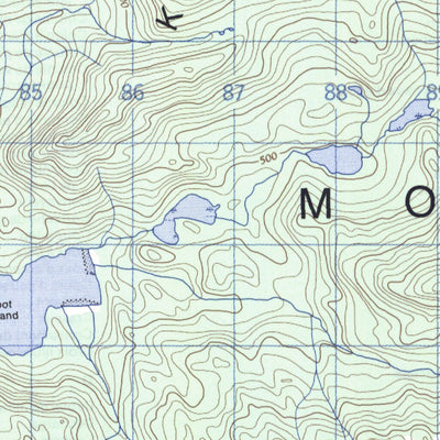 Natural Resources Canada Fisher Channel, BC (093D04 CanMatrix) digital map