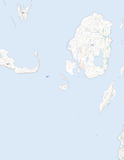 Natural Resources Canada Fishers Island, NU (076N16 Toporama) digital map