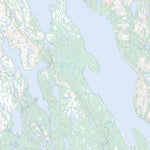 Natural Resources Canada Fishing Creek, NU (076J12 Toporama) digital map