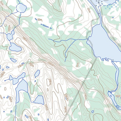 Natural Resources Canada Fishing Creek, NU (076J12 Toporama) digital map