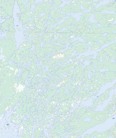 Natural Resources Canada Fishtrap Lake, NT (086E08 Toporama) digital map