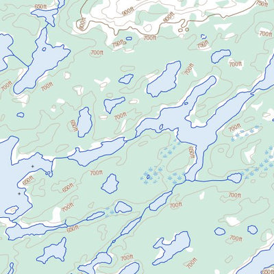Natural Resources Canada Fishtrap Lake, NT (086E08 Toporama) digital map