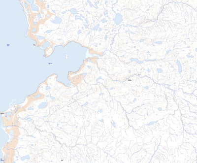 Natural Resources Canada Fitzgerald Bay (058A02 Toporama) digital map