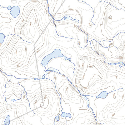 Natural Resources Canada Fitzgerald Bay (058A02 Toporama) digital map