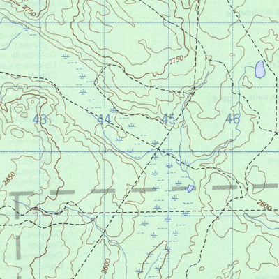 Natural Resources Canada Florida Lake, AB (083O02 CanMatrix) digital map
