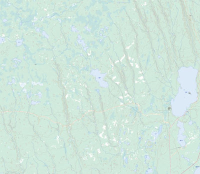 Natural Resources Canada Flotten Lake, SK (073K10 Toporama) digital map