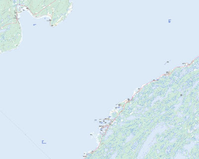 Natural Resources Canada Flower's Cove, NL (012P07 Toporama) digital map