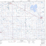 Natural Resources Canada Foam Lake, SK (062M12 CanMatrix) digital map