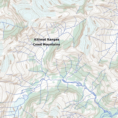Natural Resources Canada Foch Lagoon, BC (103H14 Toporama) digital map