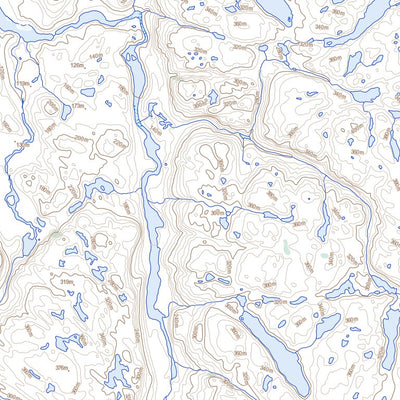 Natural Resources Canada Folster Lake, NU (047B02 Toporama) digital map