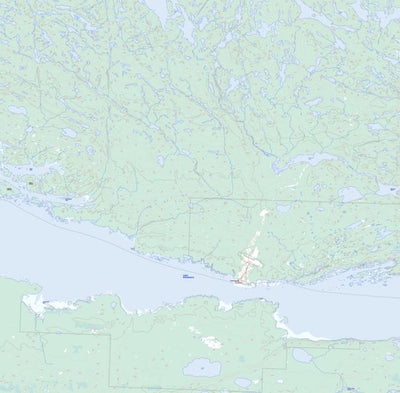 Natural Resources Canada Fond-Du-Lac, SK (074O06 Toporama) digital map
