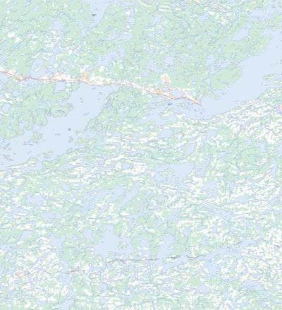 Natural Resources Canada Ford Lake, NT (075O03 Toporama) digital map