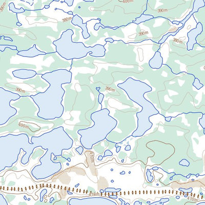 Natural Resources Canada Ford Lake, NT (075O03 Toporama) digital map