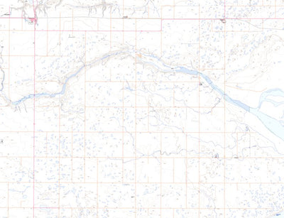 Natural Resources Canada Foremost, AB (072E06 Toporama) digital map