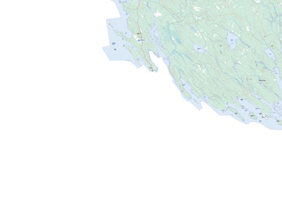 Natural Resources Canada Forest City, NB (021G12 Toporama) digital map