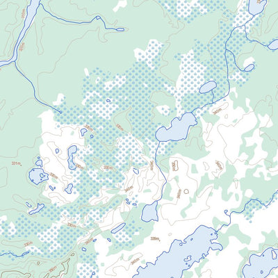 Natural Resources Canada Forester Lake, ON (053B08 Toporama) digital map
