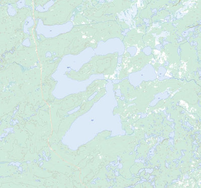 Natural Resources Canada Forrest Lake, SK (074F11 Toporama) digital map
