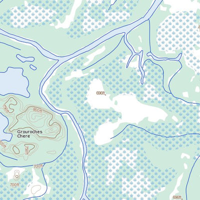 Natural Resources Canada Fort Chipewyan, AB (074L11 Toporama) digital map