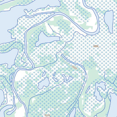 Natural Resources Canada Fort Chipewyan, AB (074L11 Toporama) digital map
