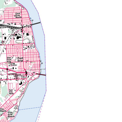 Natural Resources Canada Fort Erie, ON (030L15 Toporama) digital map