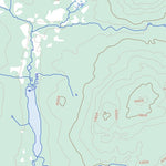 Natural Resources Canada Fortin Creek, YT (105G15 Toporama) digital map