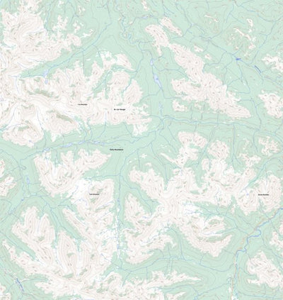 Natural Resources Canada Fox Mountain, YT (105F14 Toporama) digital map