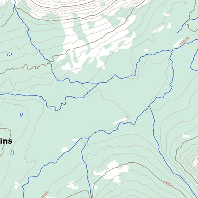 Natural Resources Canada Fox Mountain, YT (105F14 Toporama) digital map