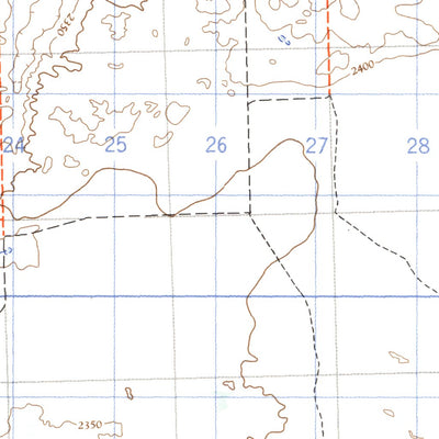 Natural Resources Canada Fox Valley, SK (072K06 CanMatrix) digital map