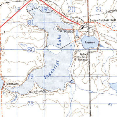 Natural Resources Canada Fox Valley, SK (072K06 CanMatrix) digital map