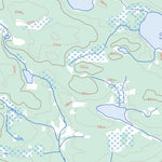 Natural Resources Canada Frame Lake, MB (064J16 Toporama) digital map