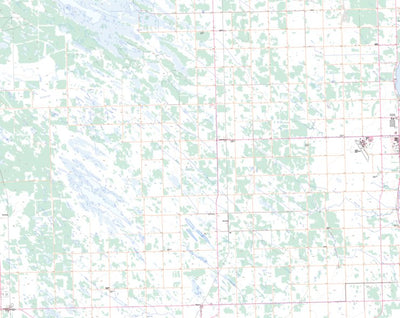 Natural Resources Canada Fraserwood, MB (062I11 Toporama) digital map