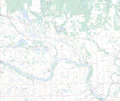 Natural Resources Canada Frenchman Butte, SK (073F12 Toporama) digital map
