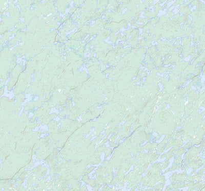 Natural Resources Canada Friesen Lake, SK (074H12 Toporama) digital map