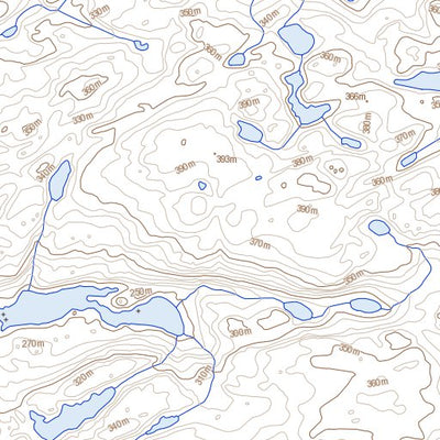 Natural Resources Canada Frost Lake, NU (056O10 Toporama) digital map