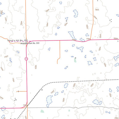 Natural Resources Canada Fusilier, SK (072N13 Toporama) digital map