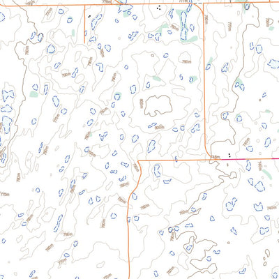 Natural Resources Canada Fusilier, SK (072N13 Toporama) digital map