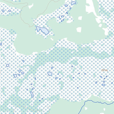 Natural Resources Canada Gahtsahday River, NT (095I10 Toporama) digital map
