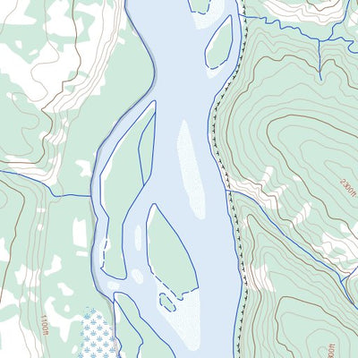 Natural Resources Canada Garner Creek (115O13 Toporama) digital map