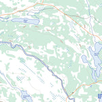 Natural Resources Canada Garner Lake, MB (052L14 Toporama) digital map