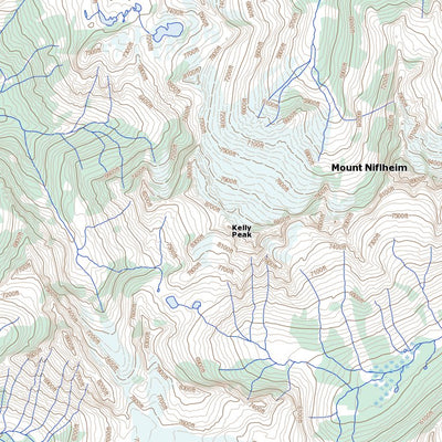 Natural Resources Canada Gates Creek, BC (082L09 Toporama) digital map