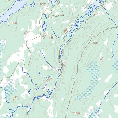 Natural Resources Canada Gebhard Lake, NT (064M14 Toporama) digital map