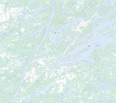 Natural Resources Canada German Lake, MB (063P07 Toporama) digital map