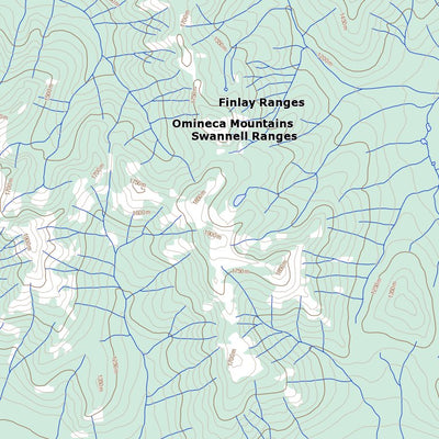 Natural Resources Canada Germansen Landing, BC (093N15 Toporama) digital map