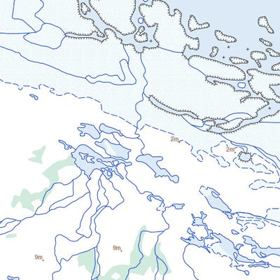 Natural Resources Canada Gibson Bay (036F08 Toporama) digital map