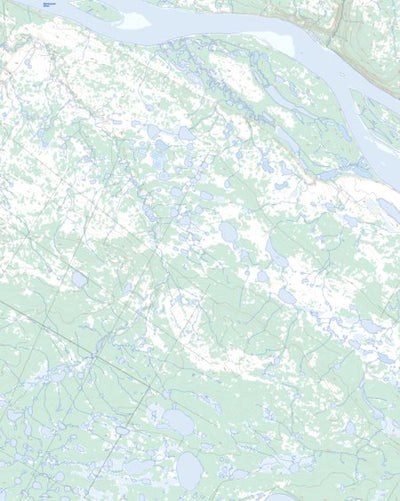 Natural Resources Canada Gillis River, NT (106I12 Toporama) digital map